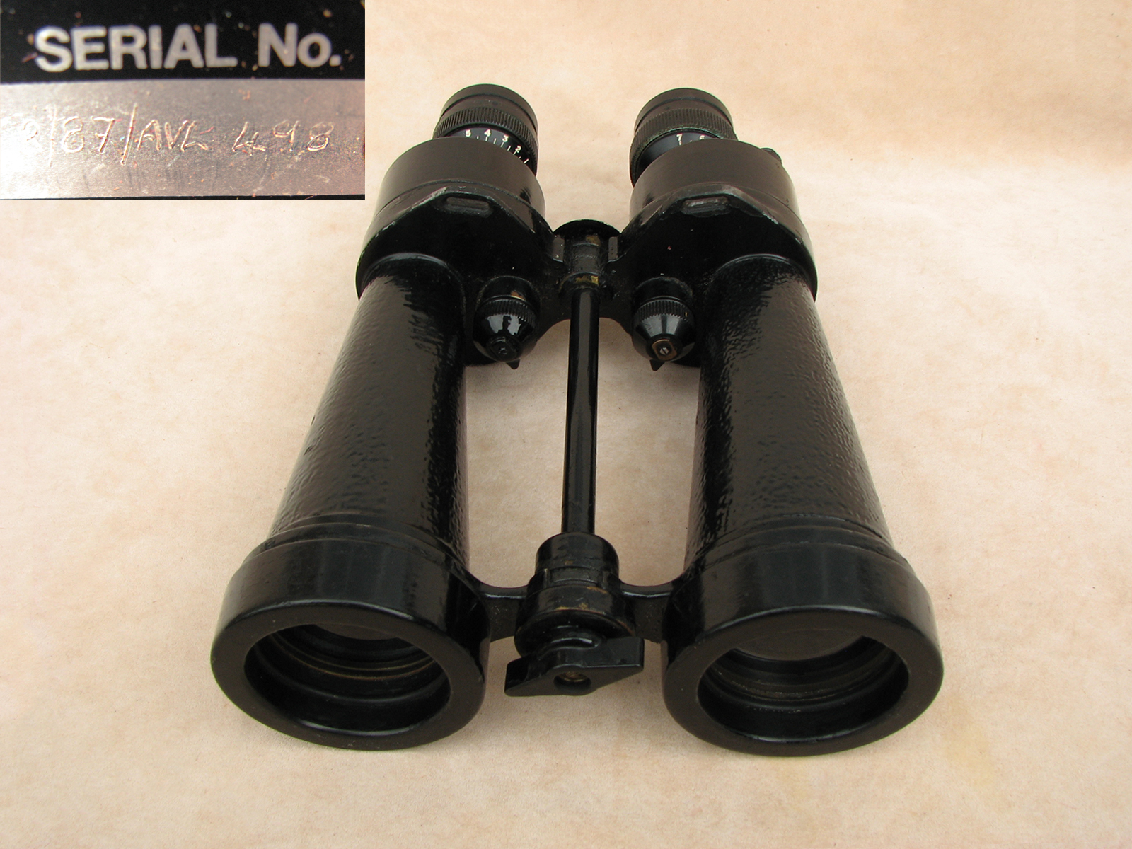 Barr & Stroud CF41 naval binoculars renovated to Navy specification by AVIMO